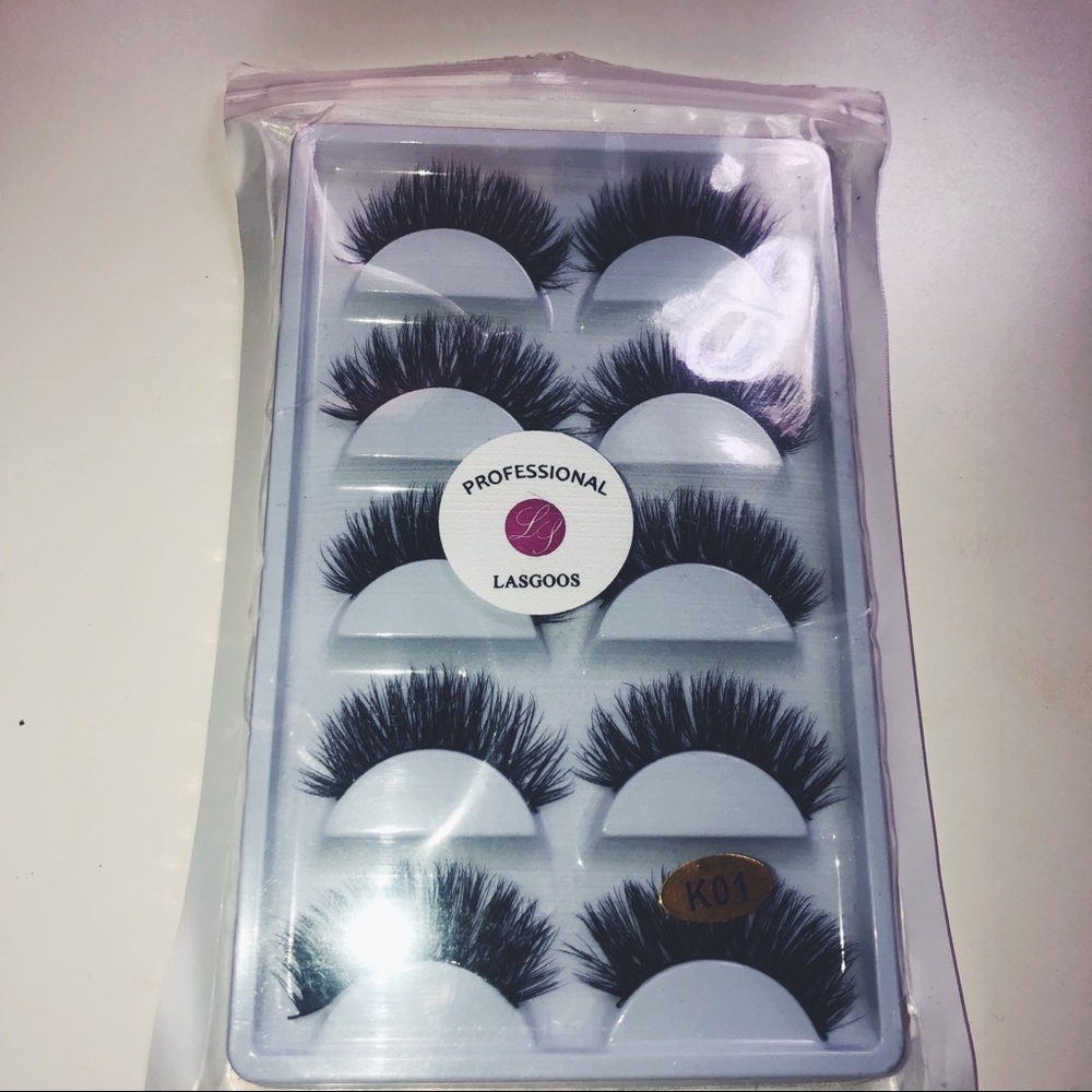 Faux mink eyelashes